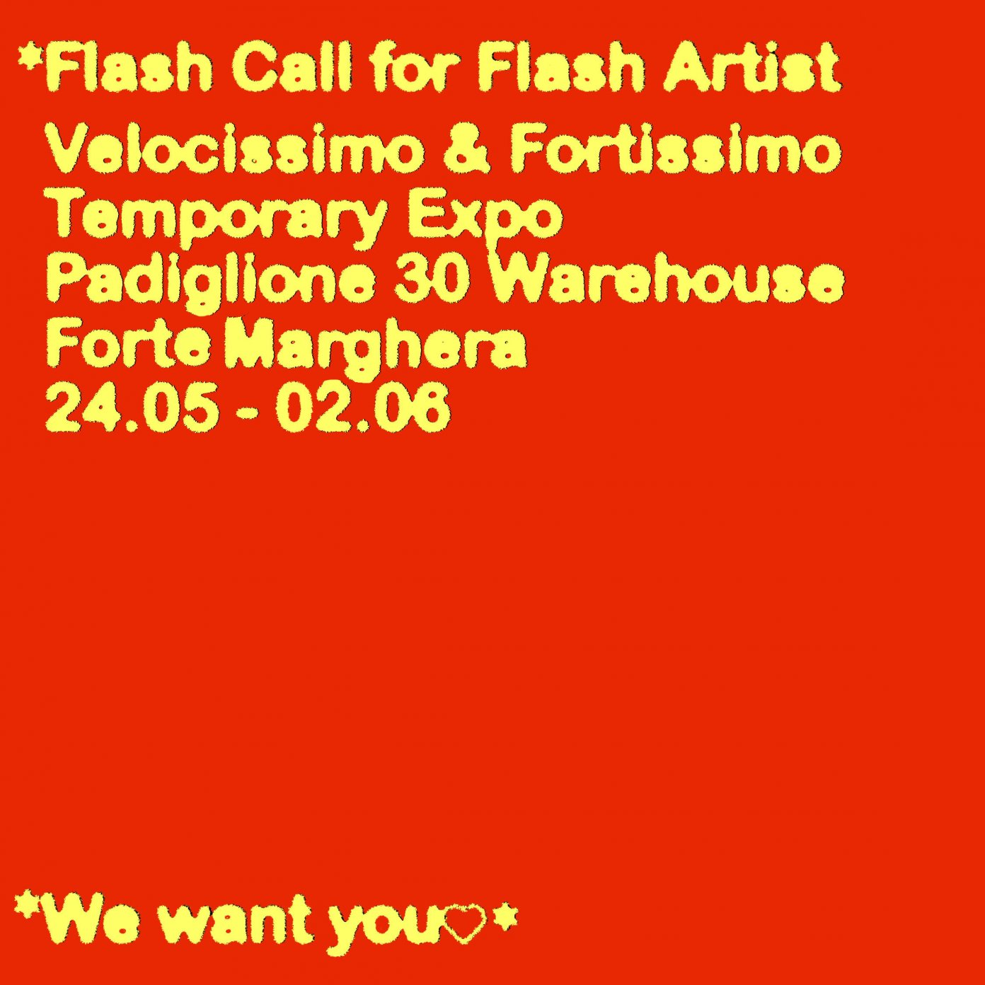 Flash Call 4 Flash Artist(s)