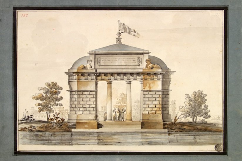 Giacomo Quarenghi, Kaffeehaus