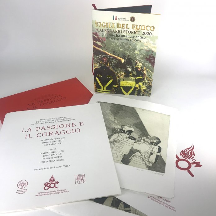 Giuramento 86° corso allievi Vigili del Fuoco e presentazione calendario 2020