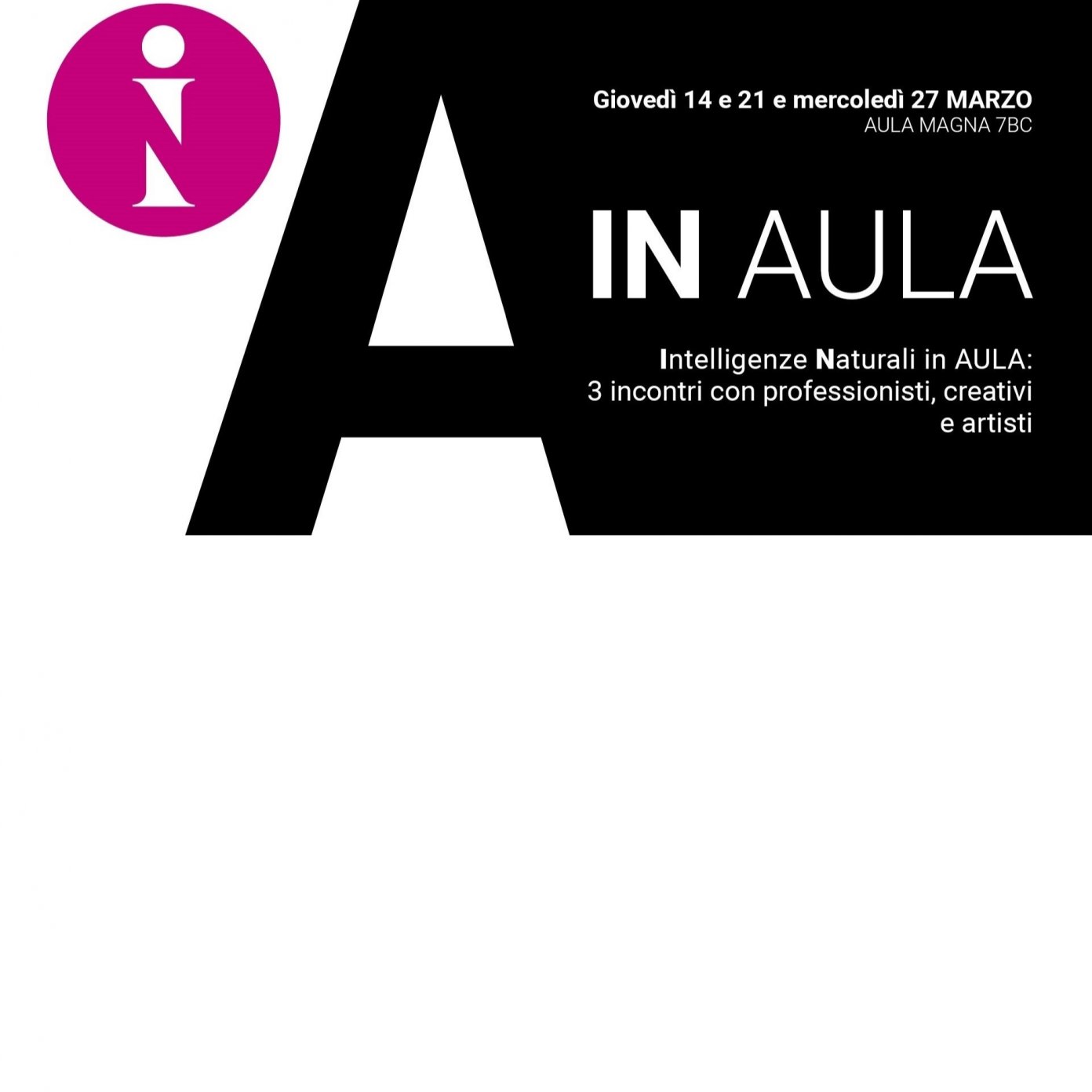 IN Aula - Ciclo di incontri 