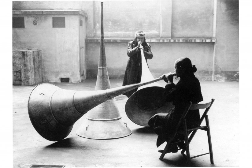 Pistoletto, Le trombe del giudizio, 1968